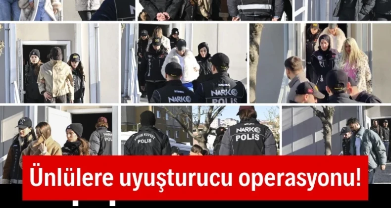 Ünlülere uyuşturucu operasyonu! 8 kişi tutuklandı… İstanbul Cumhuriyet Başsavcılığı’nın yürüttüğü uyuşturucu ve fuhuş soruşturması kapsamında gözaltına alınan şüphelilerden, aralarında Ali Yaşar Koz ve Elif Karaarslan’ın da bulunduğu 8 kişi çıkarıldıkları mahkemece tutuklandı.