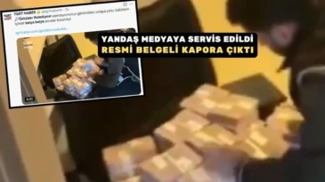 Üsküdar Belediyesi’ndeki balya balya paraların sırrı çözüldü! Üsküdar Belediyesi’ne sabah operasyonunda paylaşılan balya balya paraların belediyeyle ilgisi olmadığı ortaya çıktı.