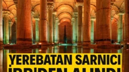 Yerebatan Sarnıcı İBB’den alındı İBB’nin kontrolünde olan ve kapsamlı bir tadilattan geçirilen Yerebatan Sarnıcı’nın tapusu İBB’den alınarak Vakıflar Genel Müdürlüğü adına tescil ettirildi.