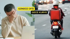 Geçim sıkıntısı! Beyaz yakalı gece gündüz çalışmaya başladı Beyaz yakalı diye adlandırılan, üniversite mezunu ofis çalışanlarının dinlenme ve eğlenme vakti olarak görülen akşam saatleri, artık ikinci bir iş gününün başlangıcı haline geldi.