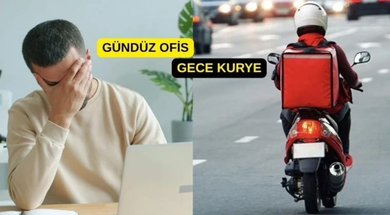 Geçim sıkıntısı! Beyaz yakalı gece gündüz çalışmaya başladı Beyaz yakalı diye adlandırılan, üniversite mezunu ofis çalışanlarının dinlenme ve eğlenme vakti olarak görülen akşam saatleri, artık ikinci bir iş gününün başlangıcı haline geldi.