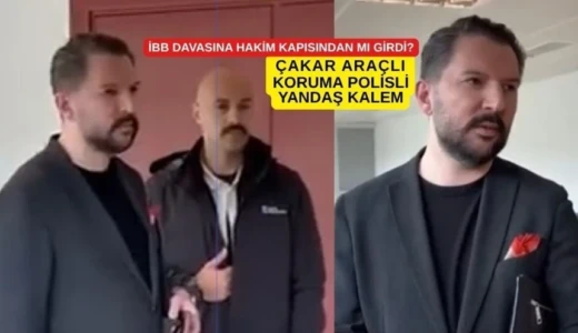İBB Davası’nda İmamoğlu’ndan Ferhat Murat tepkisi: Yandaş medya gazetecisi Ferhat Murat, ‘hakimlerin kapısından İBB Davası duruşmasına girdi, parmak salladı’ ortalık karıştı. Avukatlar tutanak tuttu, İmamoğlu tepki gösterdi.