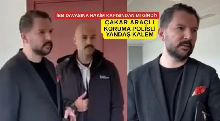 İBB Davası’nda İmamoğlu’ndan Ferhat Murat tepkisi: Yandaş medya gazetecisi Ferhat Murat, ‘hakimlerin kapısından İBB Davası duruşmasına girdi, parmak salladı’ ortalık karıştı. Avukatlar tutanak tuttu, İmamoğlu tepki gösterdi.