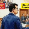İmamoğlu’ndan Jandarmaya: Buradayım beni indirin yaka paça Mahkeme Başkanı, Avukat Baran Kaya’yı “mizansen” ifadesi kullandığı için salondan çıkarabileceğini söyleyince avukatlar tepki gösterdi. Heyet Başkanı mahkemeye ara verdi. Salon boşaltılamadı, duruşma yarına ertelendi.