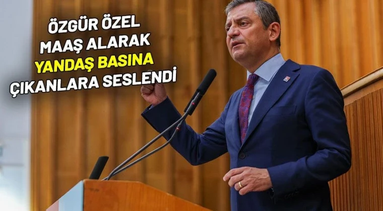 CHP lideri Özgür Özel’den çok sert ‘mutlak butlan’ çıkışı Son dakika haberi… CHP Genel Başkanı Özgür Özel, partisinin kurultay iptal davası hakkında yaptığı açıklamada, “Yandaş basına çıkanlara, her akşam ücreti karşılığında partisini tartıştıranlara, umuduna butlana şutlana koyanlara söylüyorum. Hey, hepinize söylüyorum. İstiyorsan Hakk’a varmayı, meslek edin gönül almayı. Bırak saraylara mermer olmayı toprak ol bağrında güller yetişsin” dedi. Öte yandan Özel, akpden.com adlı bir sitenin de duyurusunu yaptı.
