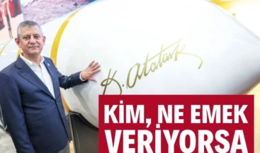 Kim, ne emek veriyorsa hepsine minnettarız Fuarda gördüklerinden büyük memnuniyet duyduğunu kaydeden CHP lideri “İktidarlar gelip geçicidir ama bu birikim ve tecrübe kalıcıdır” dedi