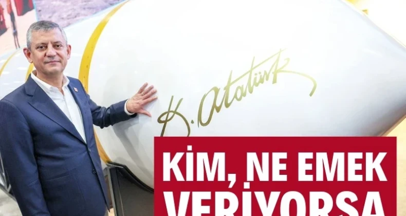 Kim, ne emek veriyorsa hepsine minnettarız Fuarda gördüklerinden büyük memnuniyet duyduğunu kaydeden CHP lideri “İktidarlar gelip geçicidir ama bu birikim ve tecrübe kalıcıdır” dedi