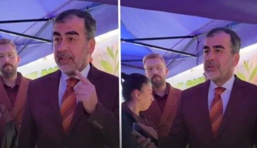 CHP’liler sokağa nasıl çıkıyor?’ diyen AKP’li başkana soğuk duş Aydın’da düzenlenen fide dağıtım etkinliğinde AKP İl Başkanı Mehmet Erdem ile gazeteci Ümit Yeşildağ arasında yaşanan diyalog kısa süreli gerginliğe neden oldu.
