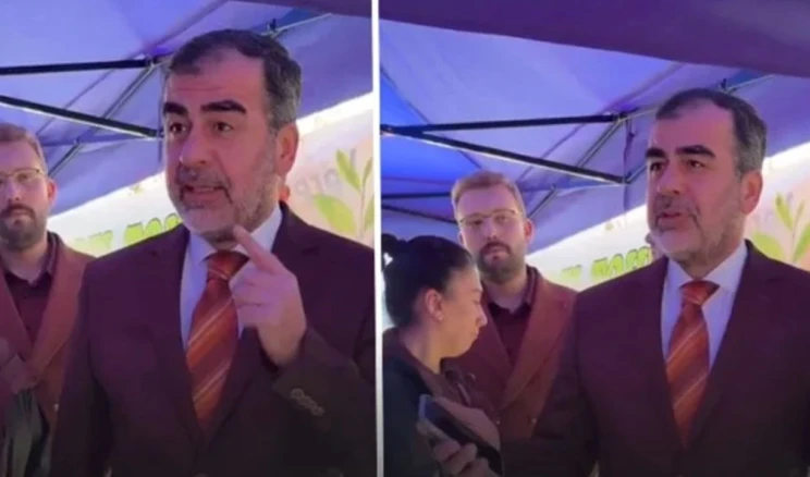 CHP’liler sokağa nasıl çıkıyor?’ diyen AKP’li başkana soğuk duş Aydın’da düzenlenen fide dağıtım etkinliğinde AKP İl Başkanı Mehmet Erdem ile gazeteci Ümit Yeşildağ arasında yaşanan diyalog kısa süreli gerginliğe neden oldu.