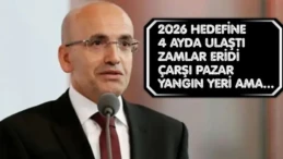 ‘Ağam bizle dalga geçiyor!’ Şimşek: Enflasyondaki yükseliş geçici 2026 yılı için hedeflediği yüzde 16’lik enflasyon hedefi, neredeyse ilk dört ayda gerçekleşen Bakan Mehmet Şimşek, enflasyondaki yükselişin geçici olduğunu söyledi.
