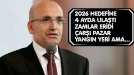 ‘Ağam bizle dalga geçiyor!’ Şimşek: Enflasyondaki yükseliş geçici 2026 yılı için hedeflediği yüzde 16’lik enflasyon hedefi, neredeyse ilk dört ayda gerçekleşen Bakan Mehmet Şimşek, enflasyondaki yükselişin geçici olduğunu söyledi.