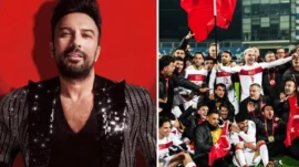 Tarkan, milli takım şarkısı tartışmasına noktayı koydu Tarkan, stüdyodan paylaştığı fotoğrafla yeni şarkı hazırlığında olduğunu duyurdu. Ancak Megastar, sosyal medyada gündem olan “milli takım marşı” beklentilerine net yanıt verdi: “Bir Oluruz Yolunda gibi bir şarkı yazmışım bir kere, yenisini yazmayı gerekli bulmuyorum.”