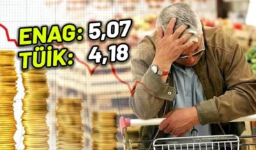 TÜİK nisan enflasyonunu açıkladı! Şimşek’in yıllık hedefine 4 ayda varıldı Türkiye İstatistik Kurumu (TÜİK) 2026 yılının nisan ayı tüketici enflasyonunu açıkladı. Tüketici fiyat endeksi (TÜFE) yıllık yüzde 32,37 olurken, aylık yüzde 4,18 olarak açıklandı.