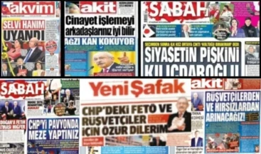 Yandaş Medyanın U Dönüşü! Kandil’in adayı dedikleri ‘Bay Kemal’i baş tacı yaptılar! İktidar yandaşı medya yıllarca hakaret ve karalama dolu manşetler attığı Kemal Kılıçdaroğlu’nu öve öve bitiremiyor.